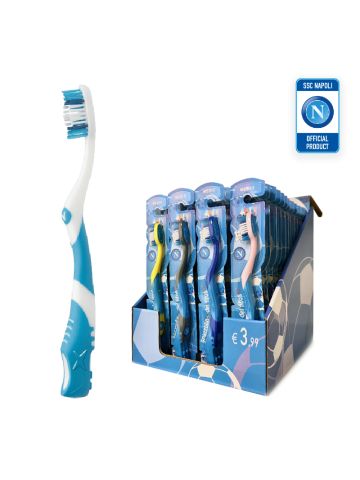 NAPOLI KST-K1NA48 - SET 48 SPAZZOLINI DA DENTI PER ADULTO (FANTASIE UNICA)