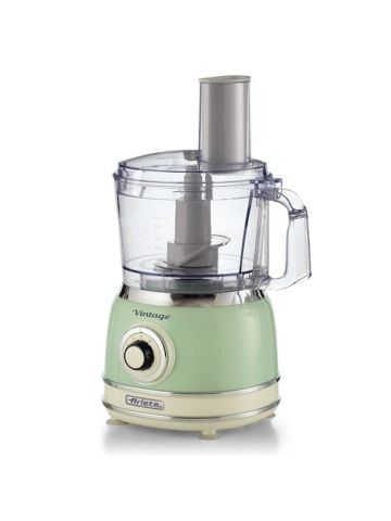 ARIETE 1781/04 - ROBOT DA CUCINA MULTIFUNZIONE VINTAGE (VERDE) - 1.2 L - 2 VELOC.+PULSE
