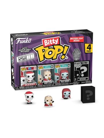 BITTY POP SANTA JACK 4 PACK (73022) - NIGHTMARE BEFORE CHRISTMAS - DISNEY