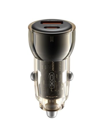 XO CC60 - CARICATORE DA AUTO 60W - 1 x USB A - 1 x USB-C