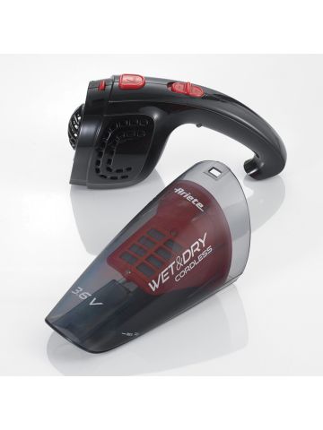 ARIETE WET  e  DRY CORDLESS (2474) - ASPIRABRICIOLE ELETTRICO - 400ML PER SOLIDI - 45ML PER LIQUIDI