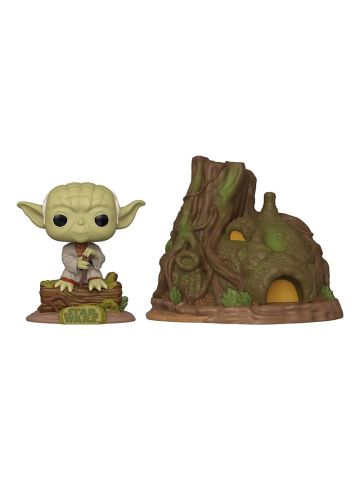 FUNKO POP DAGOBAH YODA WITH HUT (46765) - STAR WARS - TOWN - NUM.11