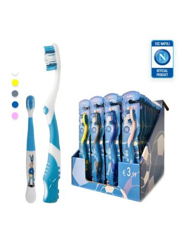 NAPOLI KST-K7NA48 - SET 48 SPAZZOLINI DA DENTI PER ADULTO + BAMBINO (FANTASIE ASSORTITE)