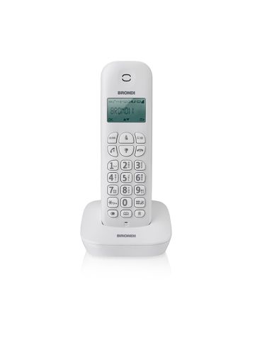 BRONDI GALA (BIANCO/GRIGIO) - TELEFONO CORDLESS SINGOLO