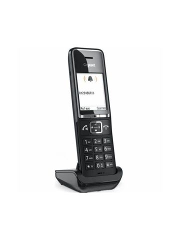 GIGASET COMFORT 550 (NERO) - TELEFONO CORDLESS - VIVAVOCE - PRESA CUFFIE