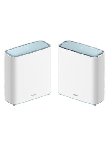 D-LINK M32-2 - MESH SYSTEM 2 NODI WI-FI 6 DUALBAND AX3200 CON TECNOLOGIA EAGLE PRO AI - COPERTURA FINO A 510 MQ