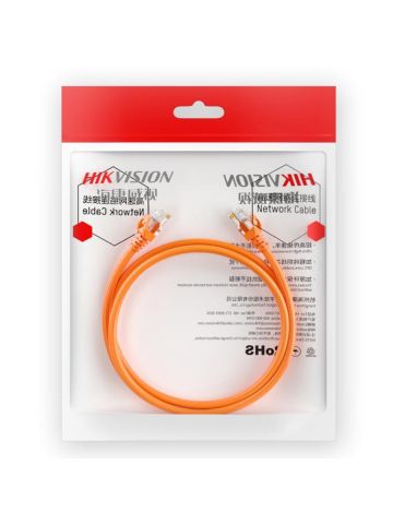 HIKVISION DS-1NP6UEC0-OR-5MT - CAVO LAN CAT6 U/UTP - 5M - ORANGE