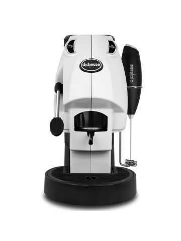 DIDIESSE BABY FROG COFFEE AND TEA (BIANCO) - MACCHINA DA CAFFE'' CON FRULLINO E DOPPIO PORTACIALDA - 450W