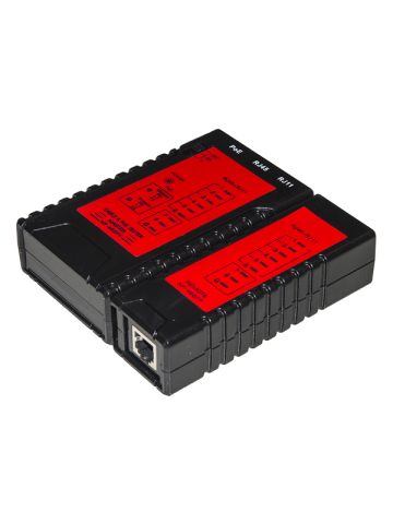 TESTER DI RETE PER CAVI RETE RJ11 RJ45 E POE